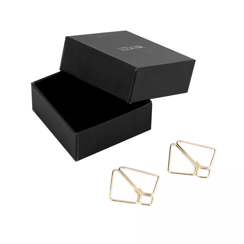 Original Lockink Steel Nipple Clamps Gold