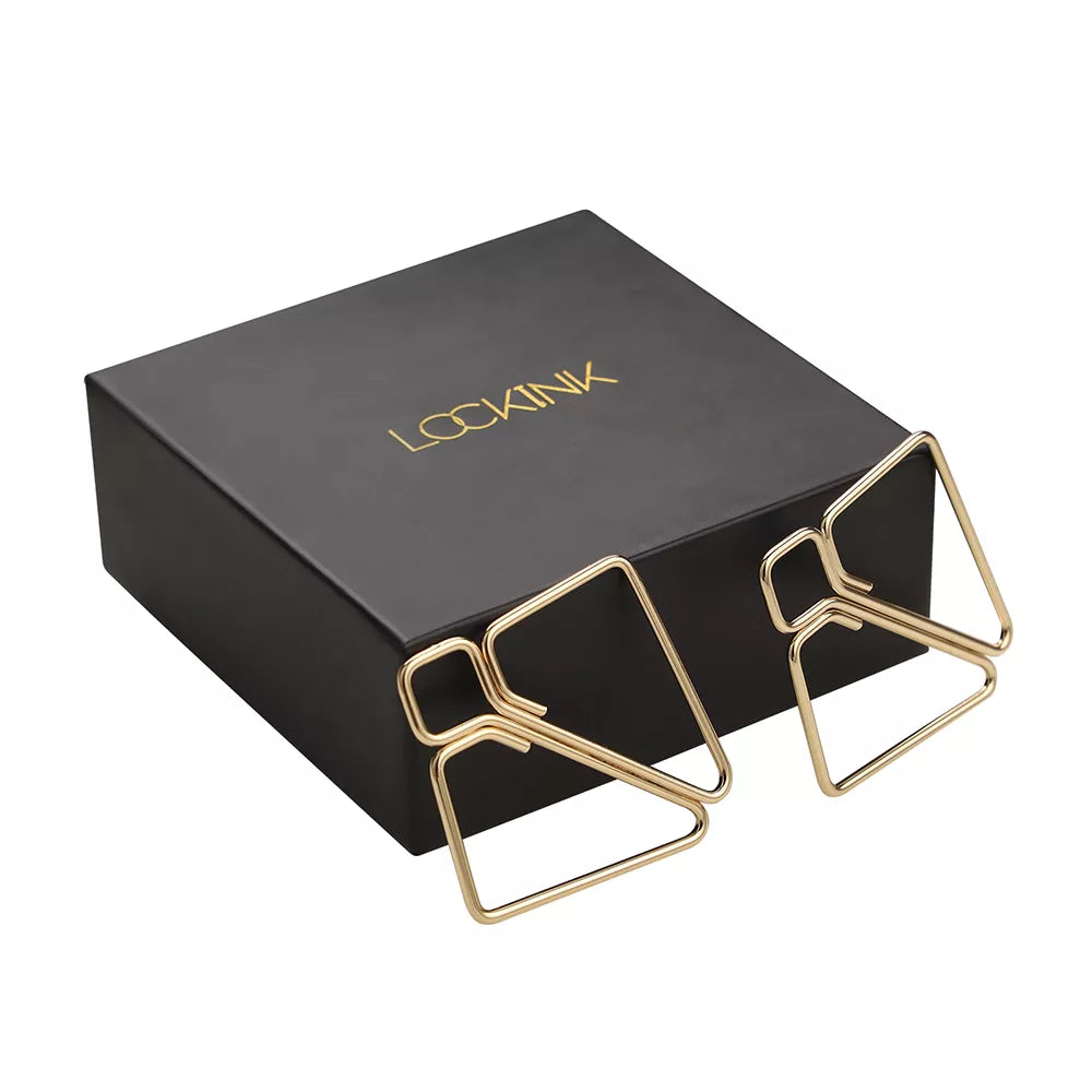 Original Lockink Steel Nipple Clamps Gold