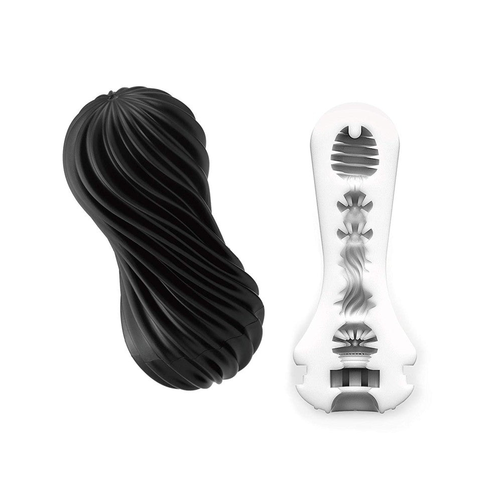 Tenga Flex Rocky Black Masturbator