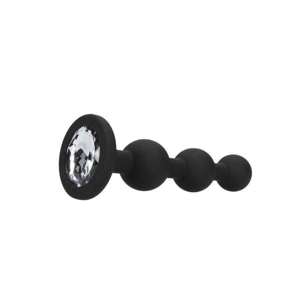 Ouch! Crystal Silicone Butt Plug Stimulator