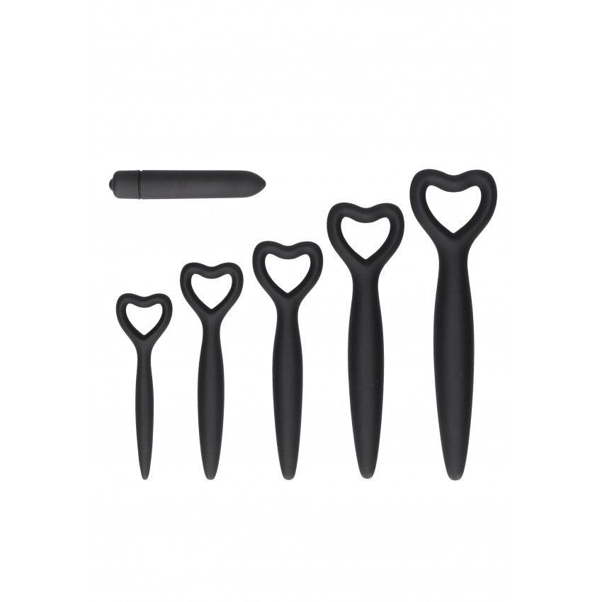 Ouch! Silicone Vaginal Dilator Set with Bullet Vibrator