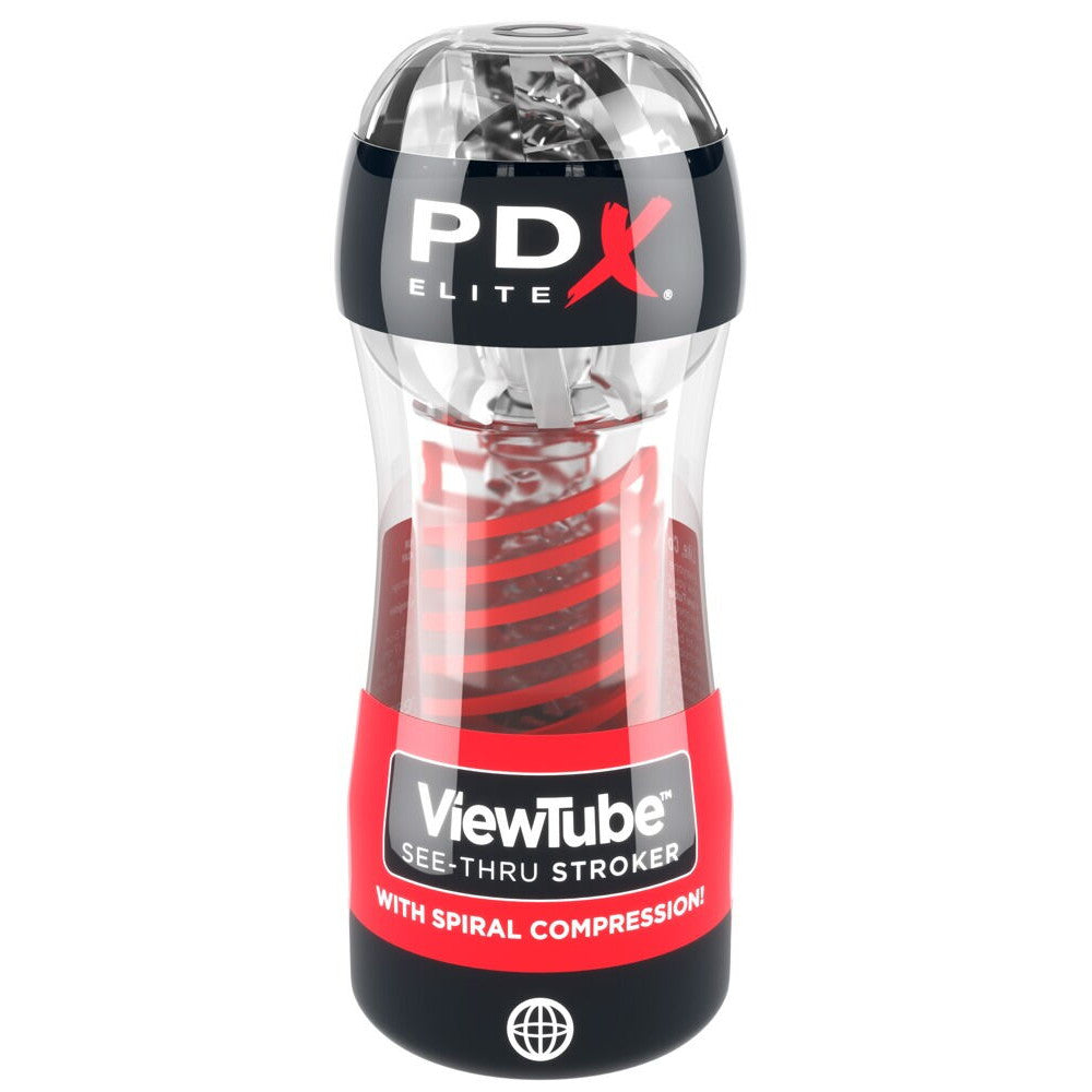 PDX Elite ViewTube Clear Jelly Masturbator