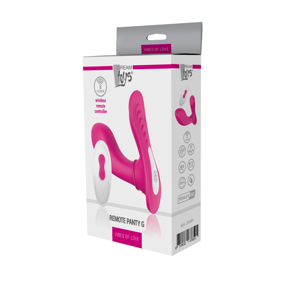 Panty G Wearable G-Spot & Clitoral Vibrator with Remote