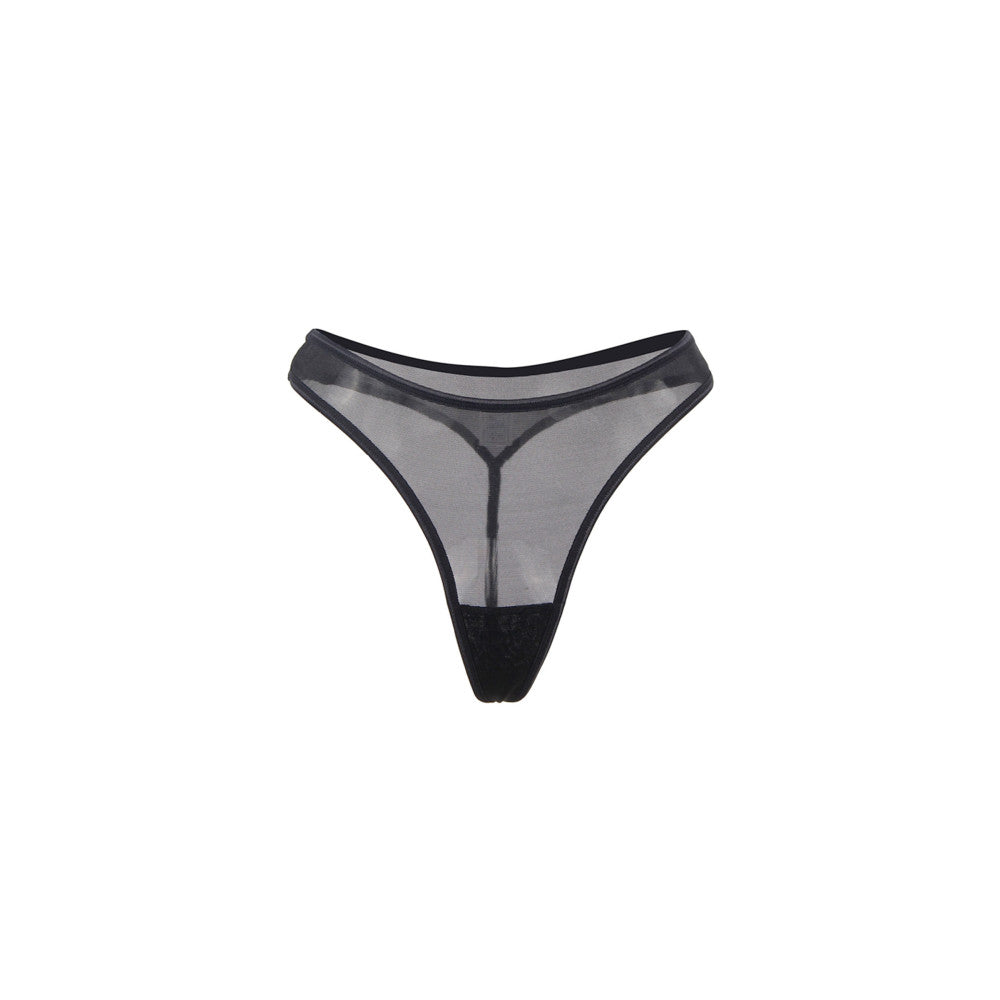 Paris Hollywood Garter Belt & Thong Set