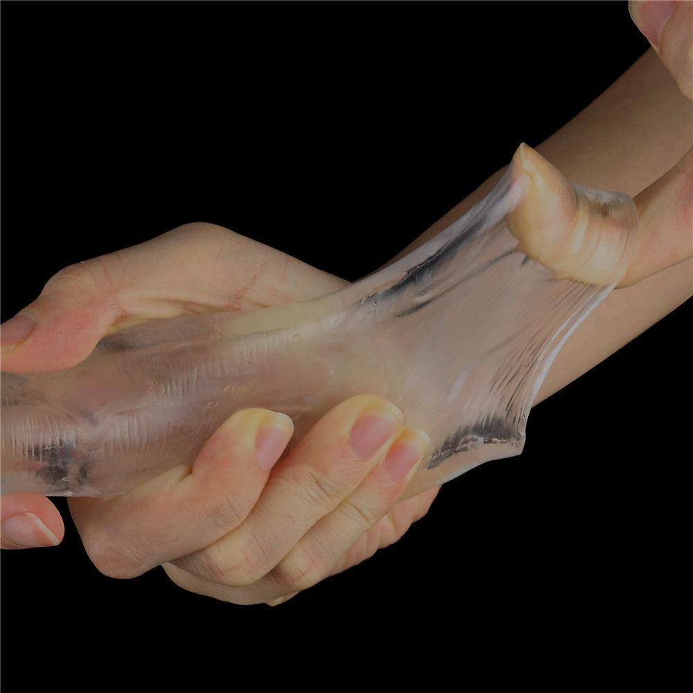Flawless Clear Penis Extender Sleeve Add 2"