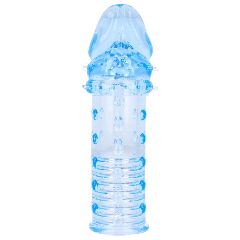Penis extender and thickener Power Stud Sleeve blue