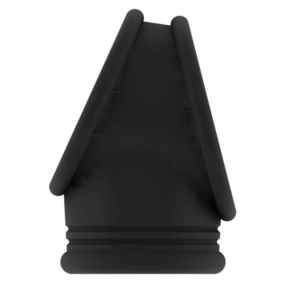 Sono #48 Cock Ring & Ball Strap Black