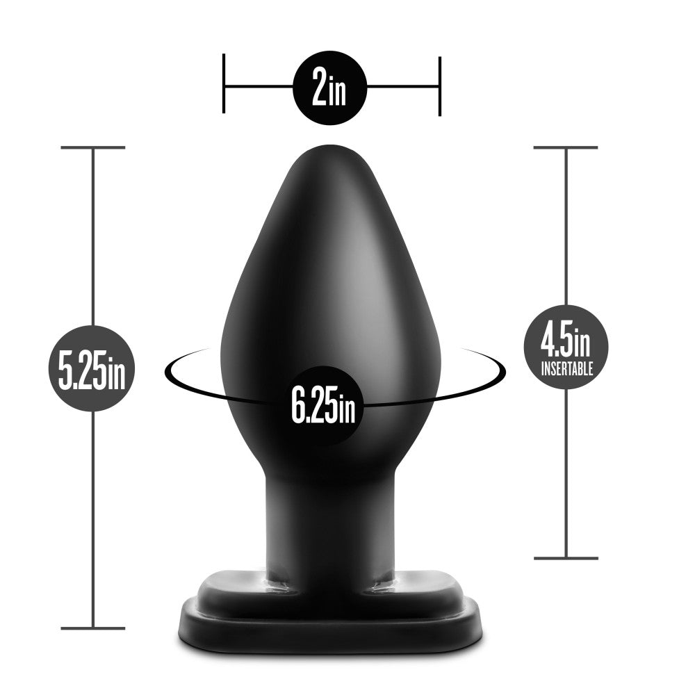 Anal Adventures Butt Plug XL Black