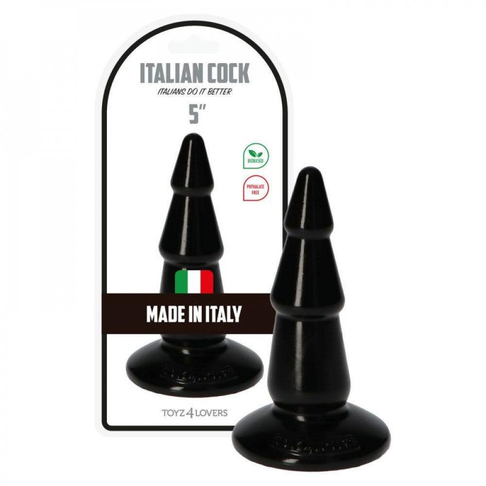 Pino Conical Butt Plug Black