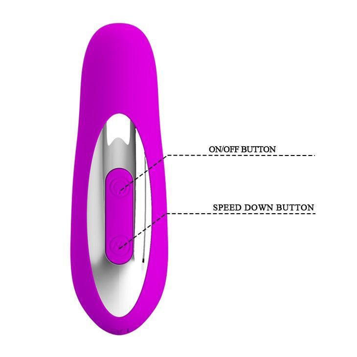 Piper Vibrating Prostate Massager Pink