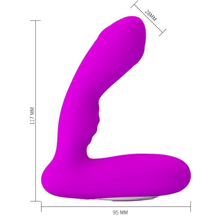 Piper Vibrating Prostate Massager Pink