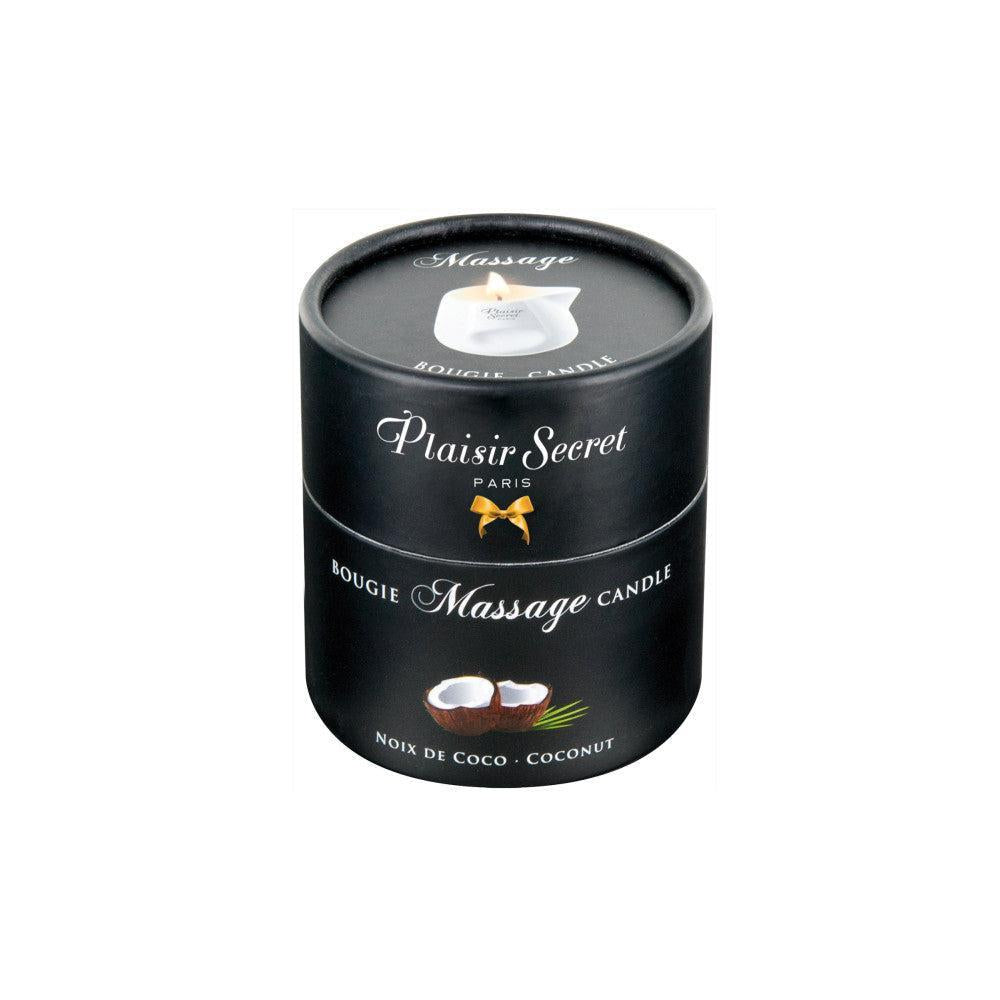 Plaisir Secret Massage Candle with Coconut Scent