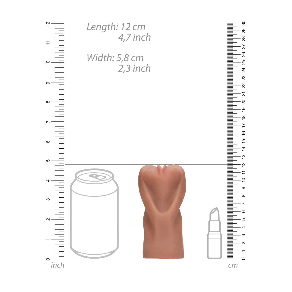 Play Solo Teacher Compact Realistic Vagina Masturbator