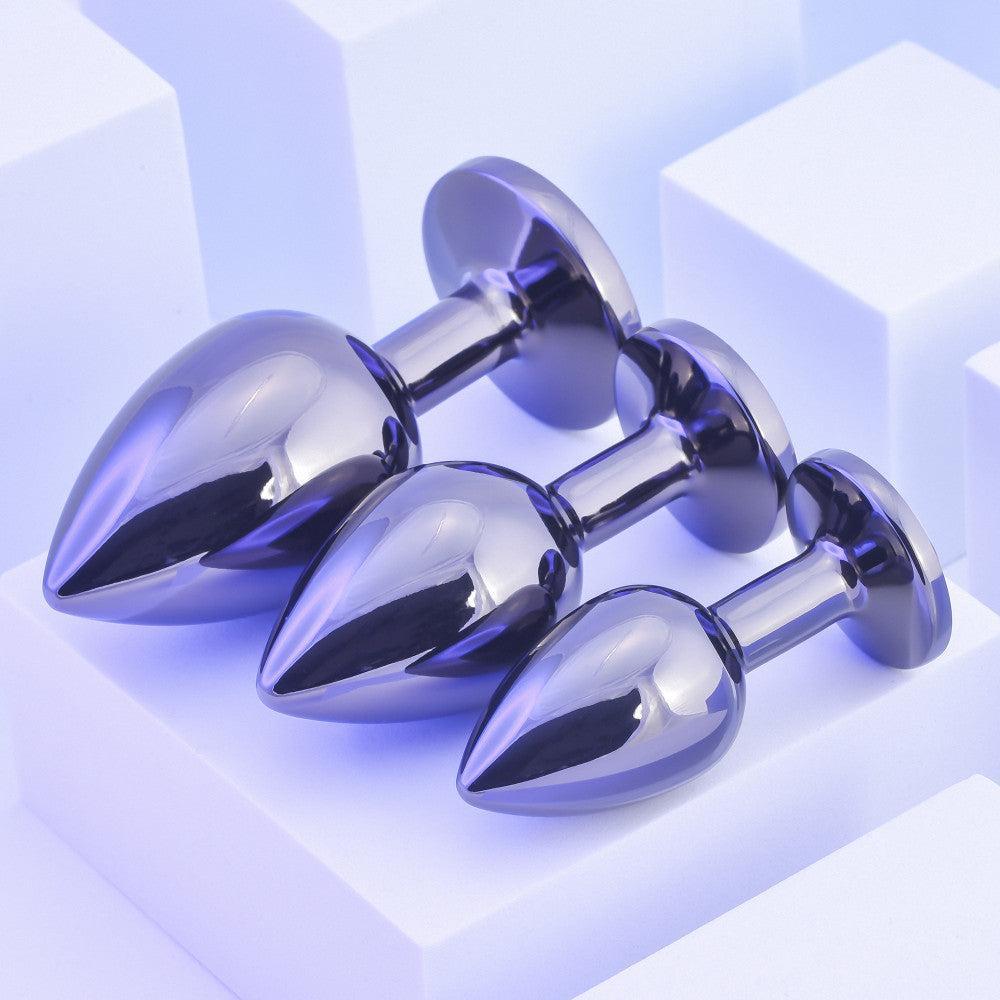 Playboy Pleasure Metal Butt Plug Set 3 Pcs.