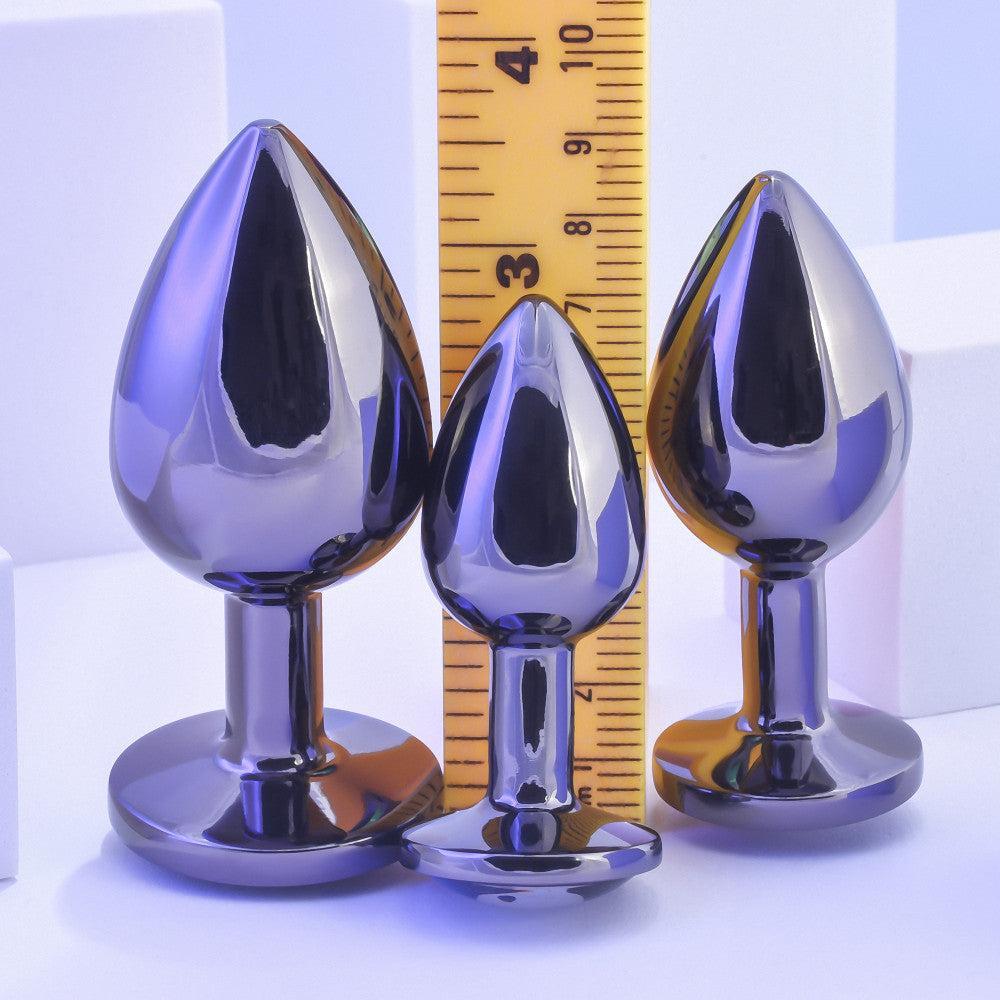 Playboy Pleasure Metal Butt Plug Set 3 Pcs.