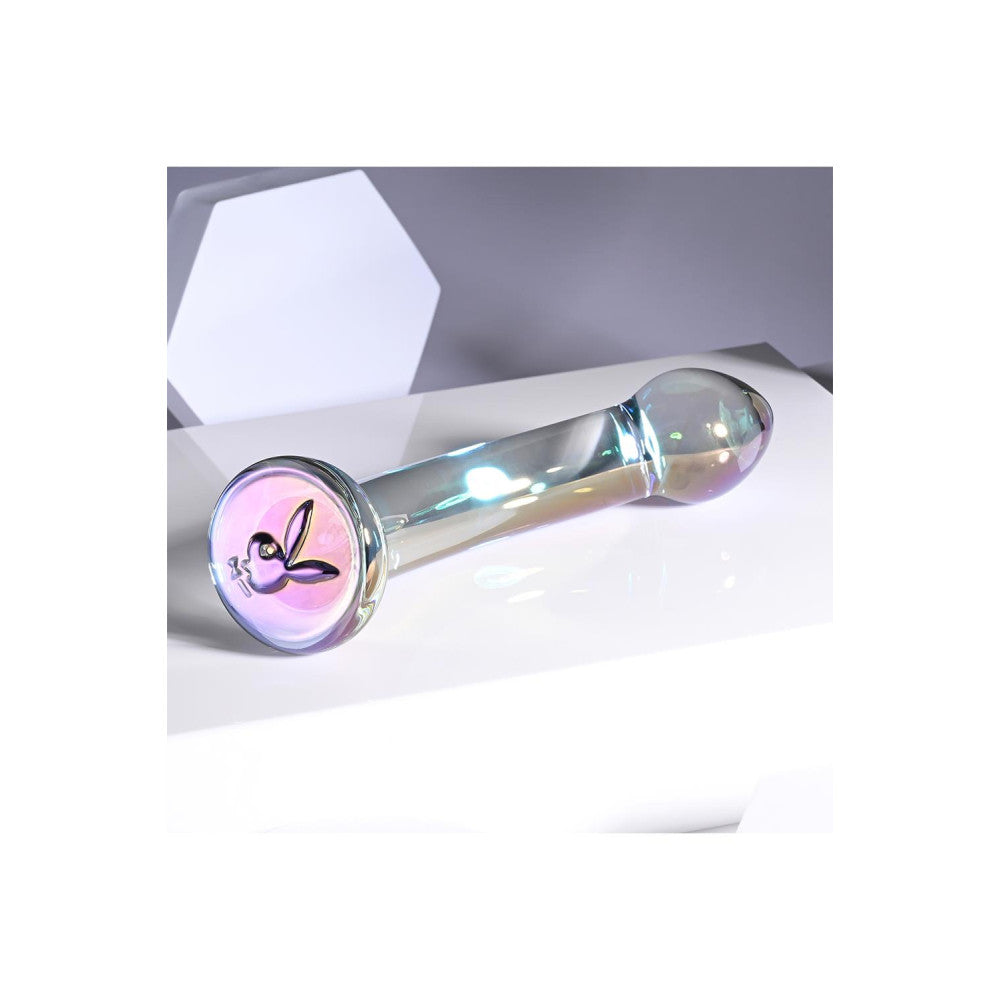 Playboy Pleasure Curved Glass Dildo