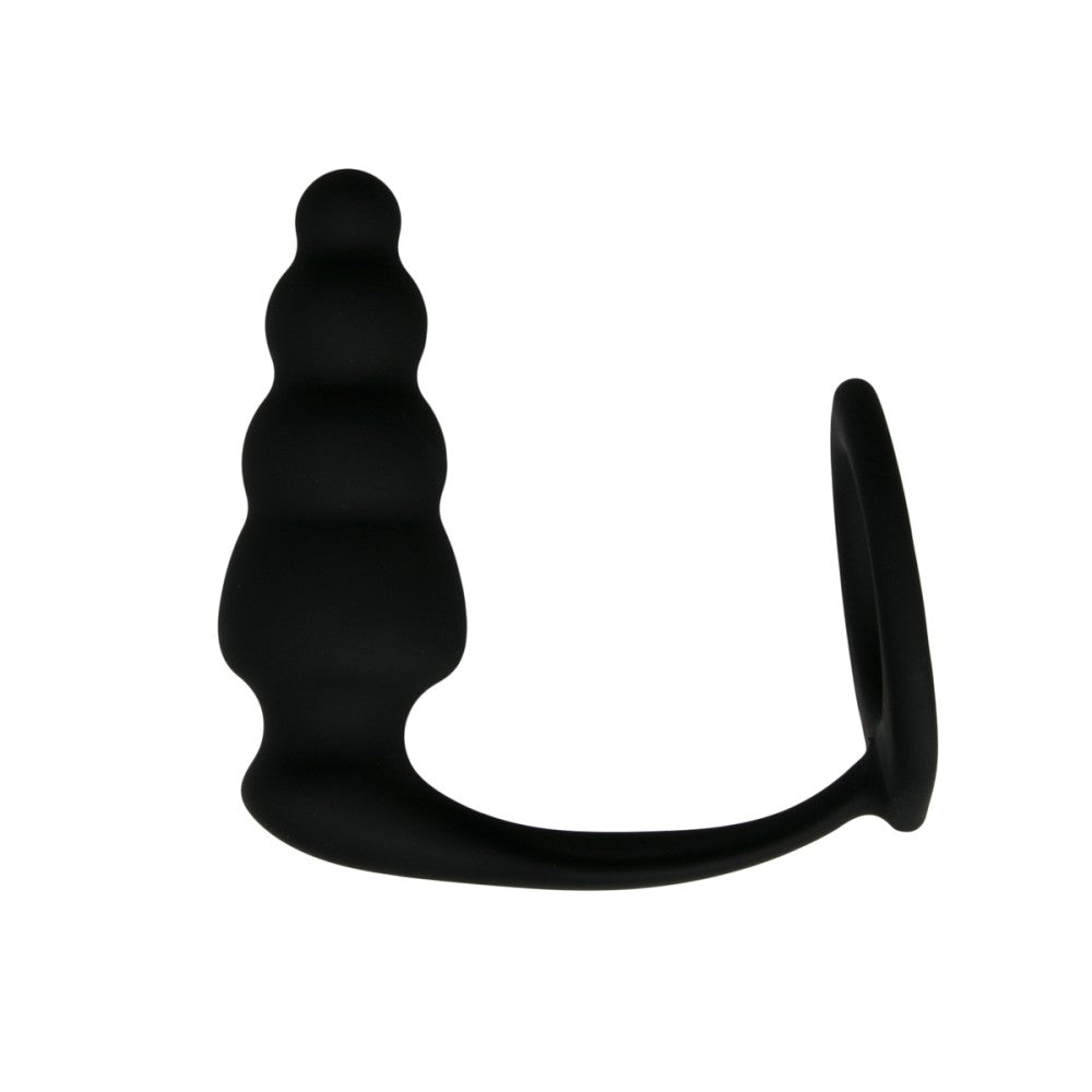Pleasing Plug Anal Stimulator with Cock Ring
