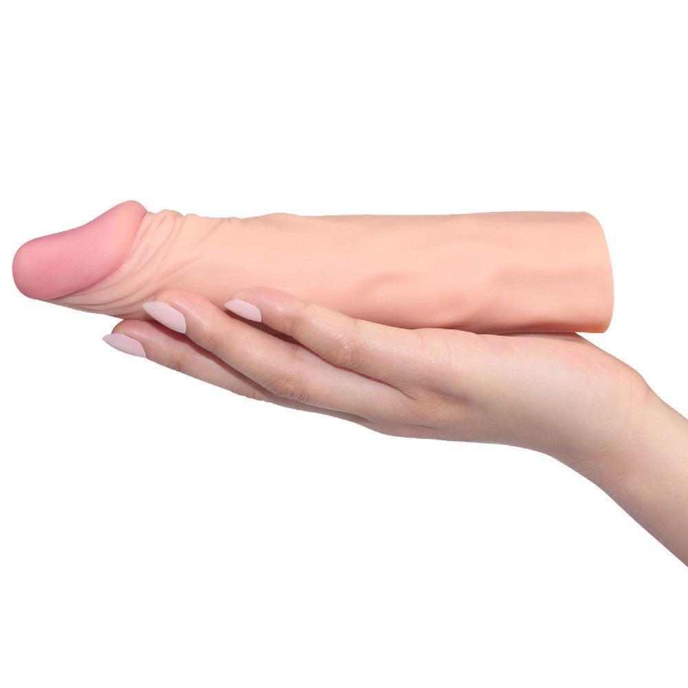 Pleasure X-tender CyberSkin Penis Extender 2"
