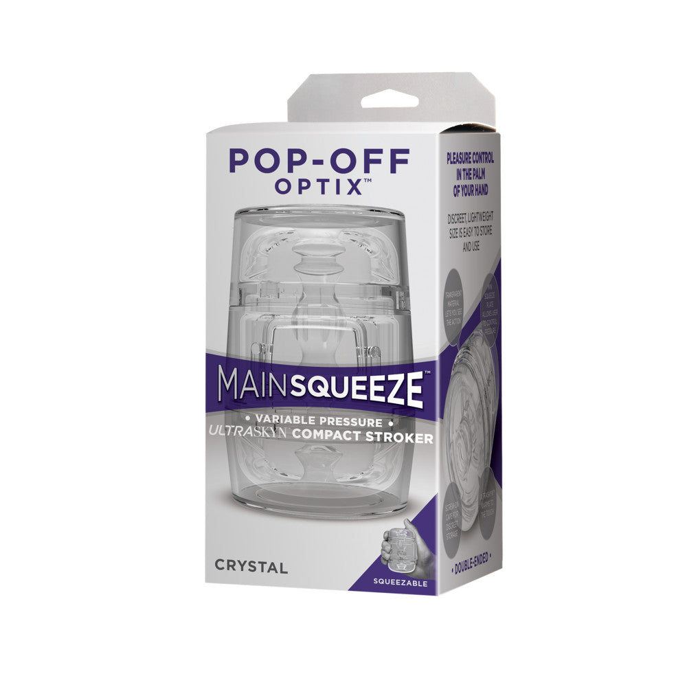 Pop-Off Optix Small Masturbator with 2 Holes