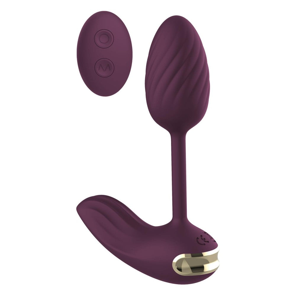Portable Flexible Vibro Egg with 2 Motors & Remote