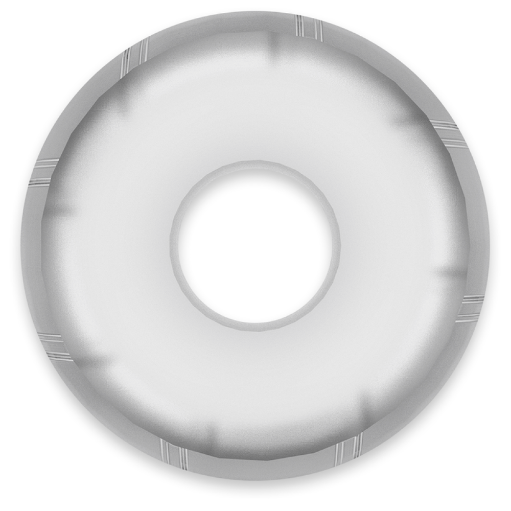 Power Ring #11 Thick Super Elastic Cock Ring Transparent