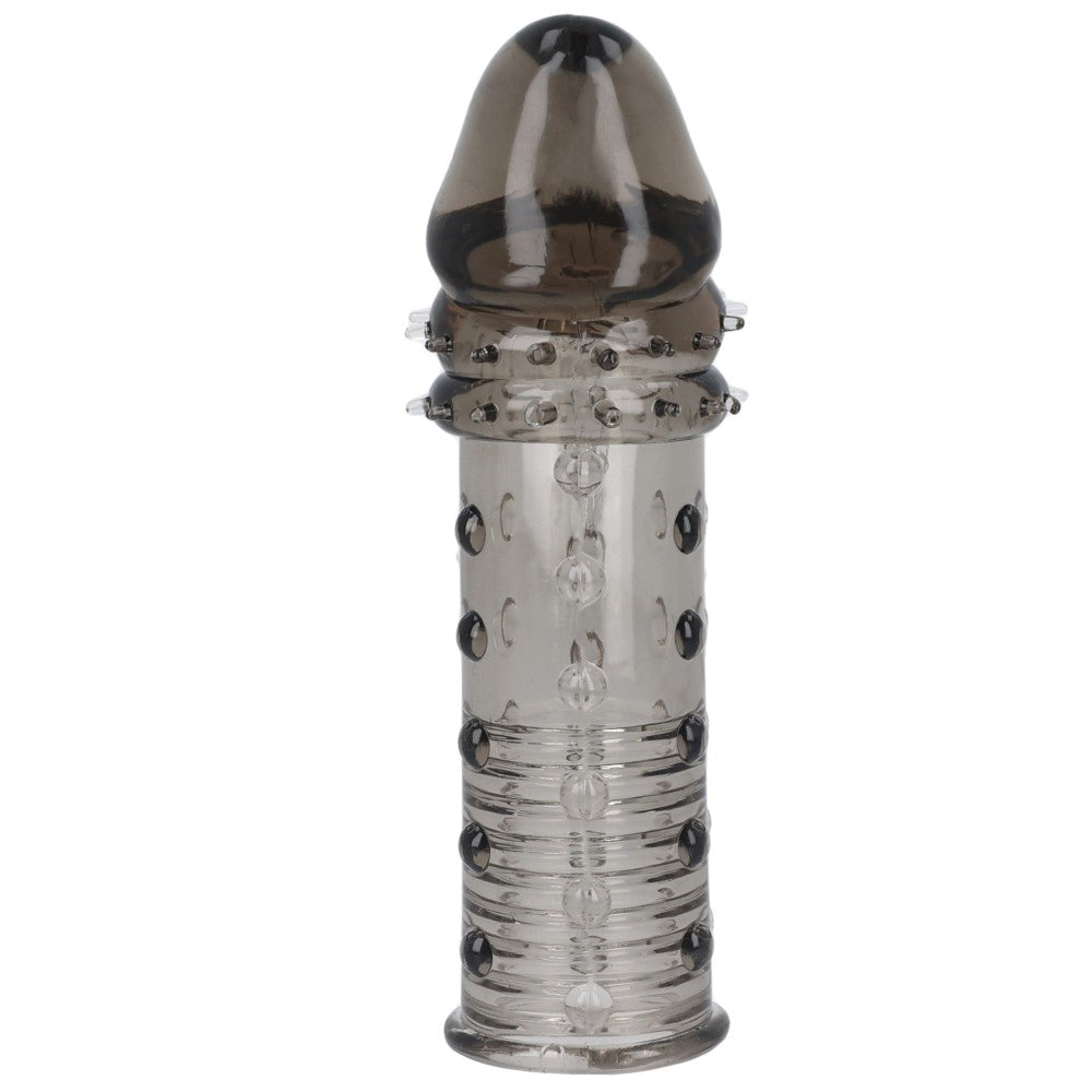 Power Stud Sleeve Penis Extender & Thickener Black