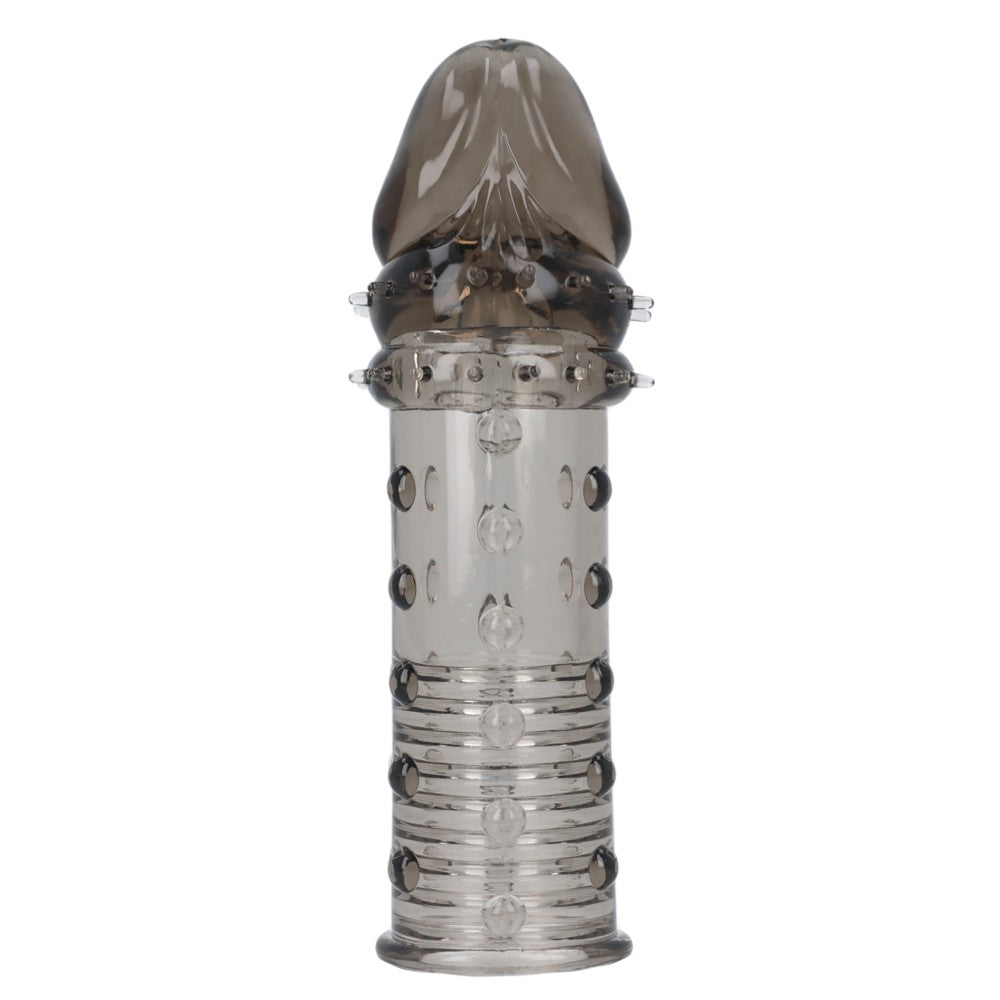 Power Stud Sleeve Penis Extender & Thickener Black