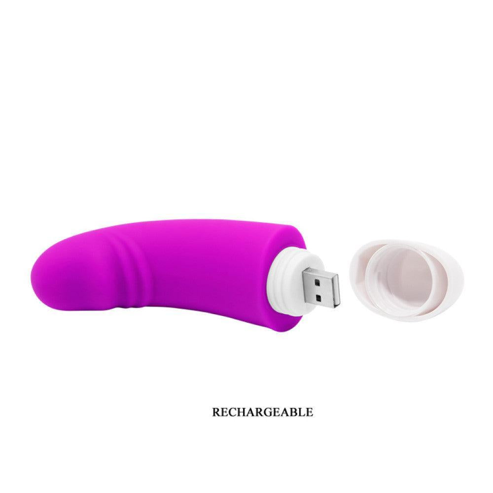 Powerful discreet vibrator with USB charging Luther