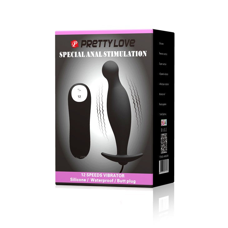 Pretty Love 100% Silicone Vibrating Anal Stimulator