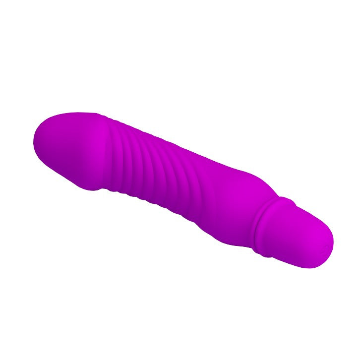 Pretty Love Stev Small Silicone Vibrator Purple