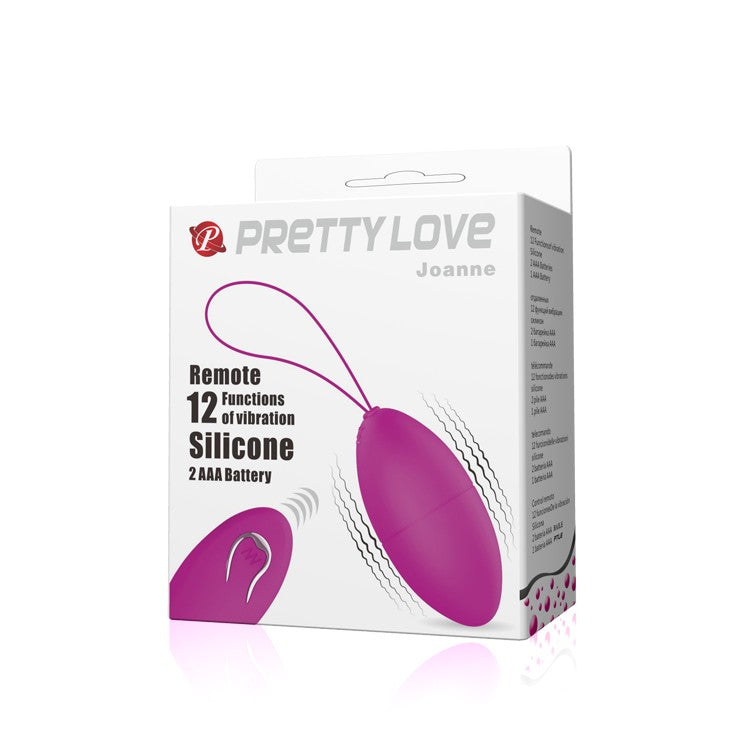 Pretty Love Wireless vibro egg Silicone Joanne