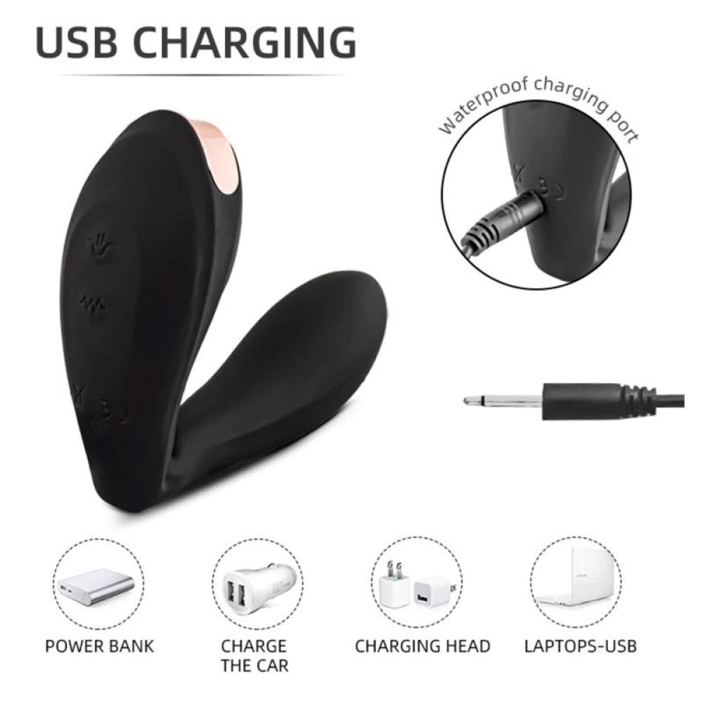 Pulsar Silicone 2 in 1 Rechargeable Vibrator