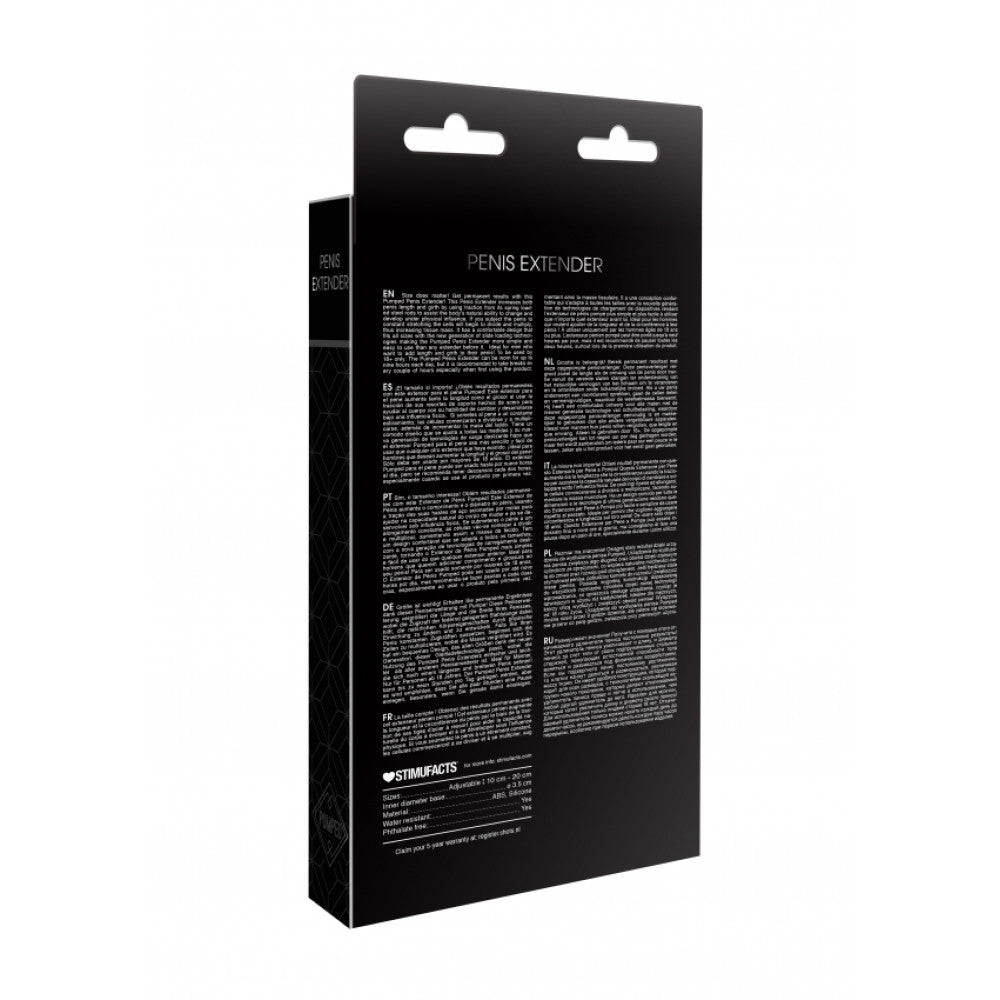 Pumped Penis Enlarger