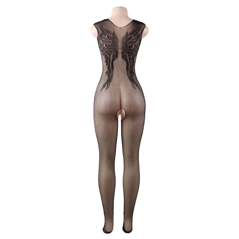 Q-Lingerie Exciting Crotchless Bodysuit