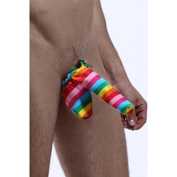 Q Lingerie Sexy Colourful Penis & Testicle Pocket