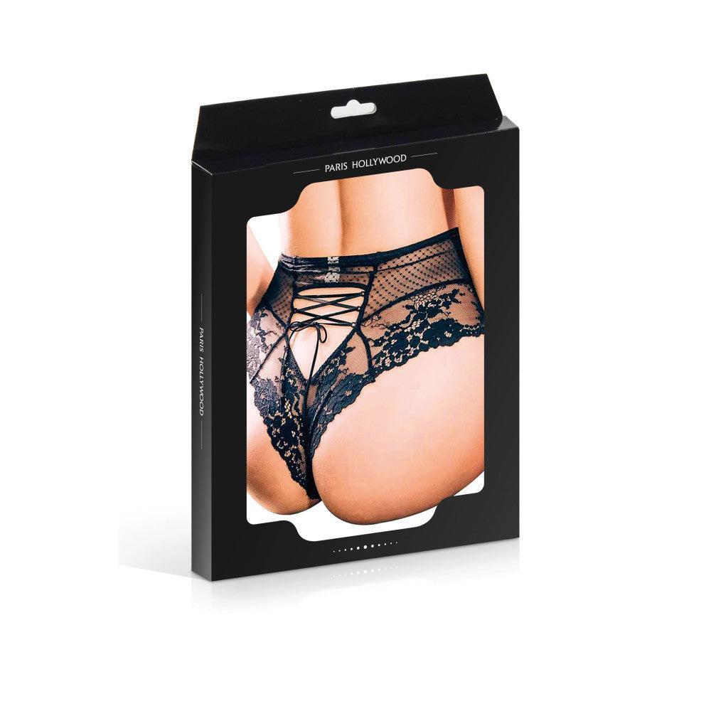 QL Noir Sexy Lace Boxer Briefs