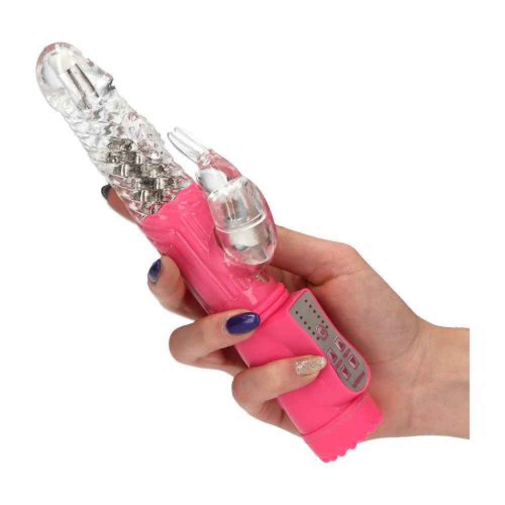 Rabbit Shining Rotating End Vibrator