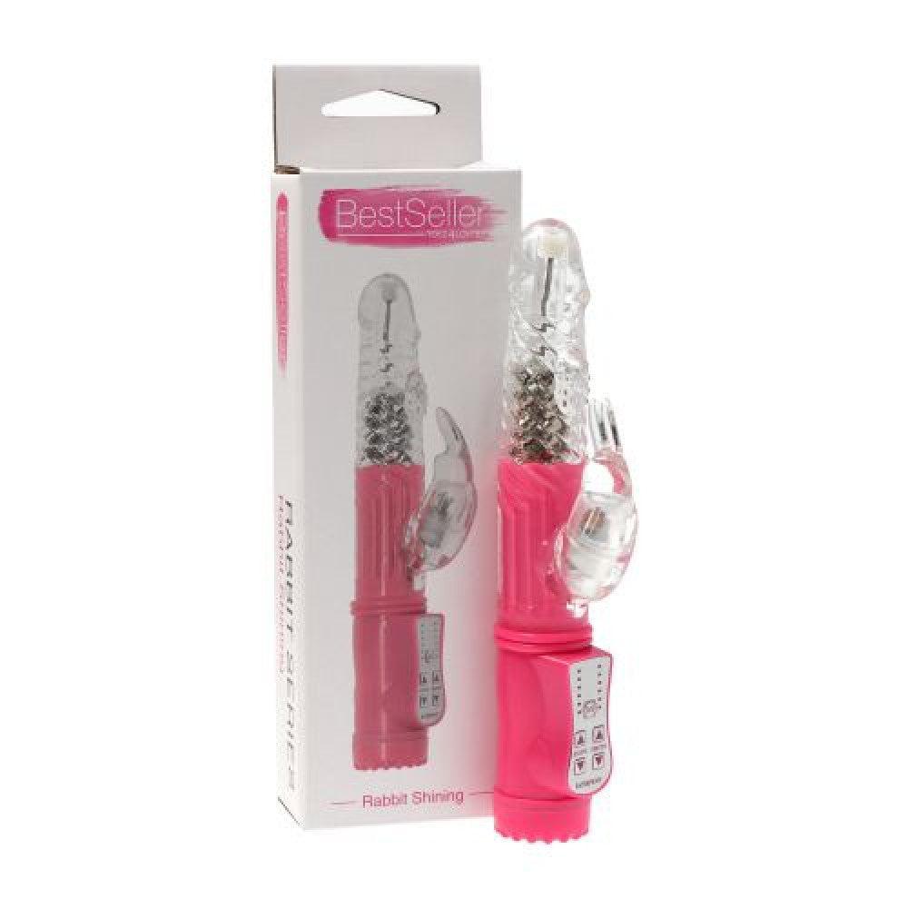 Rabbit Shining Rotating End Vibrator