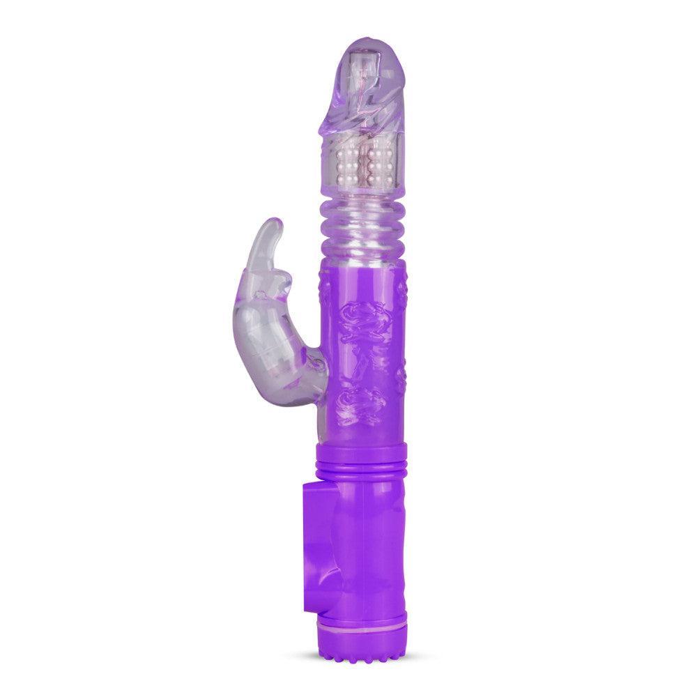 Purple Thrusting Rabbit Vibrator