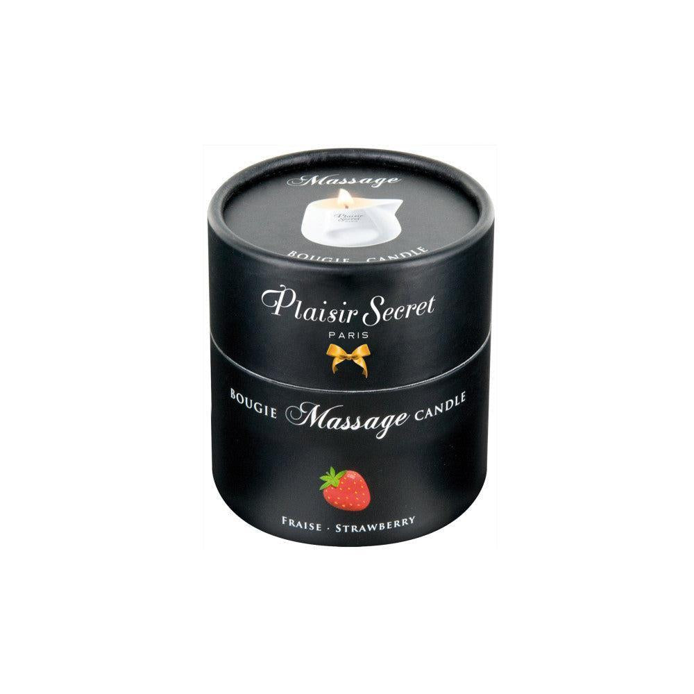 Plaisir Secret Massage Candle with Strawberry Aroma