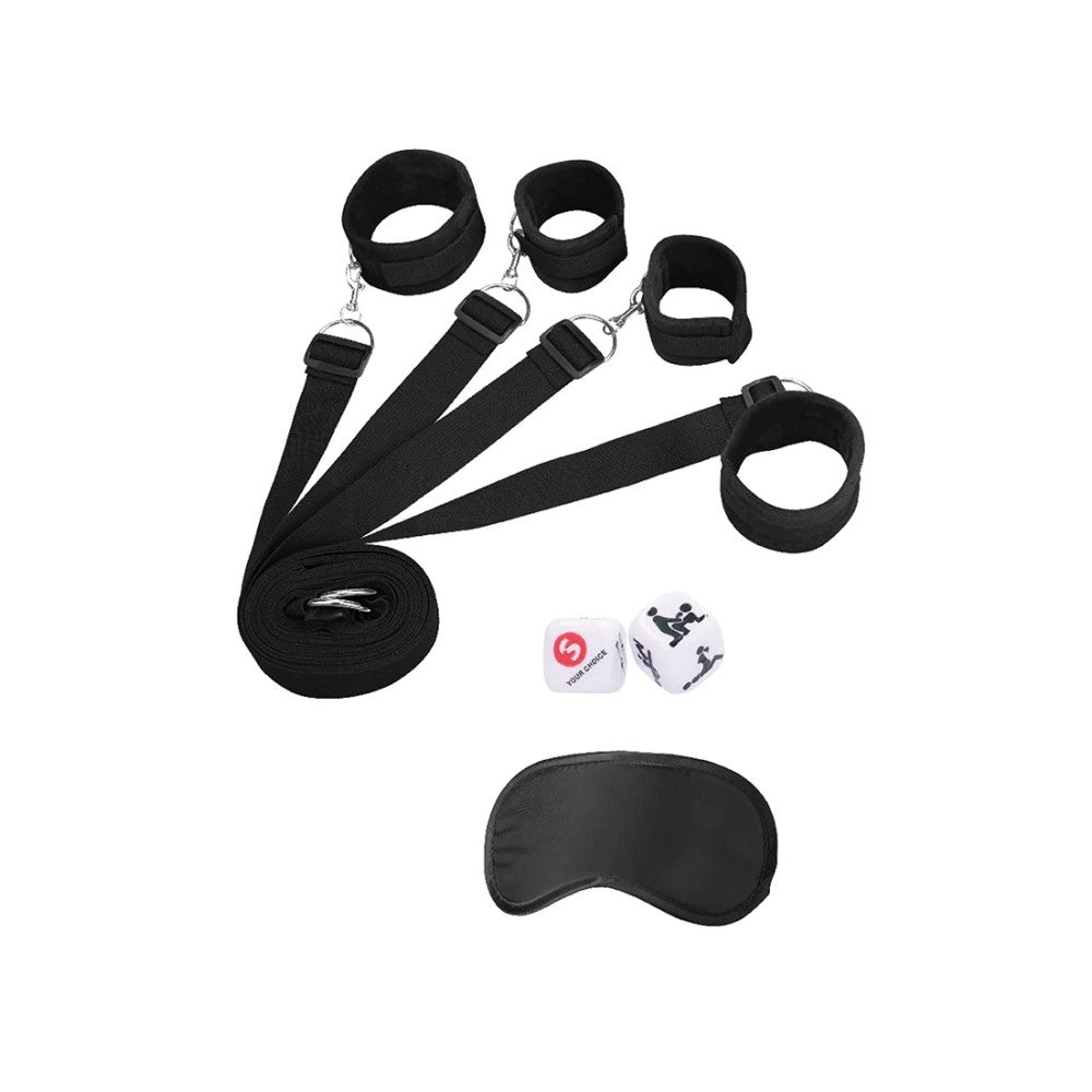 Ouch! BDSM Bed Binding Restraint Set