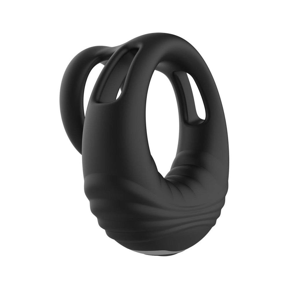 Ram Rod Strong Silicone Double Cock Ring with Remote