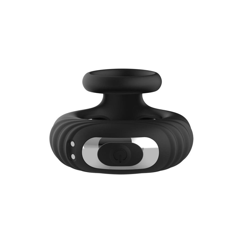 Ram Rod Strong Silicone Double Cock Ring with Remote