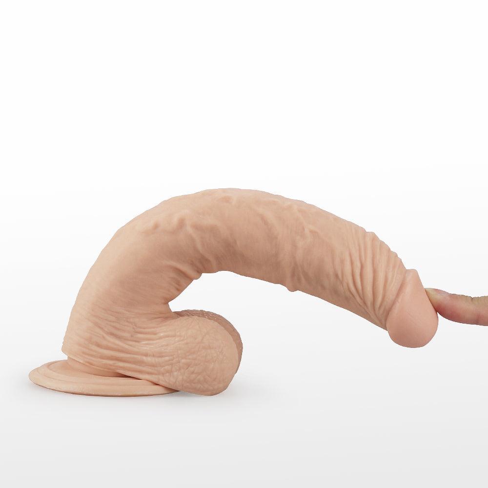 Real Extreme Realistic Vibrating Dildo 9.5"