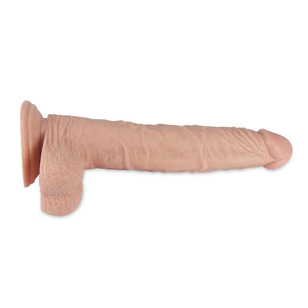Real Extreme Realistic Vibrating Dildo 9.5"