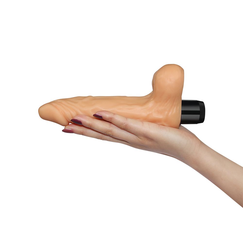 Real Feel 10 Cyberskin Testicle Vibrator