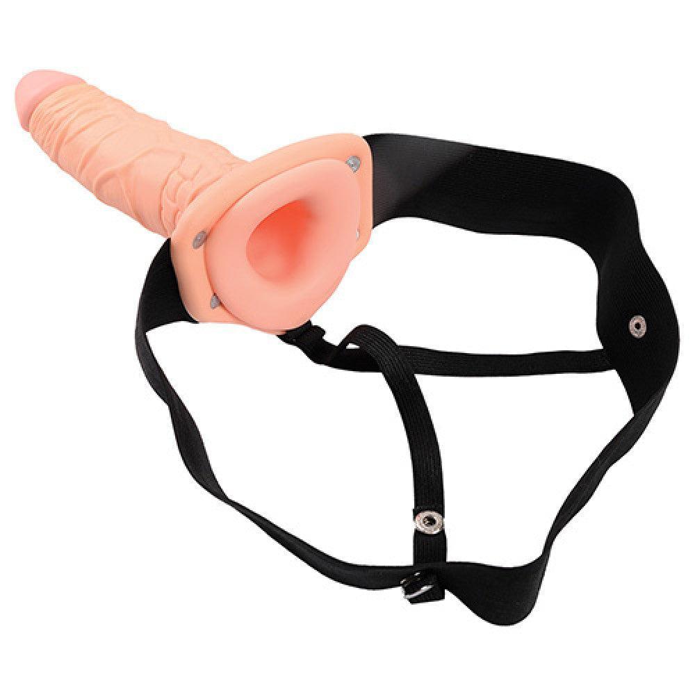 Real Rapture Air Feeling 8" Unisex Strap-on Penis Belt