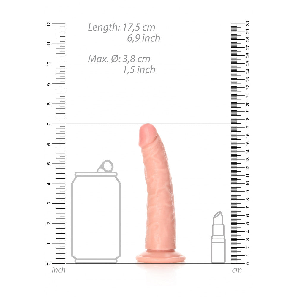 Real Rock 6" Slim Realistic Dildo