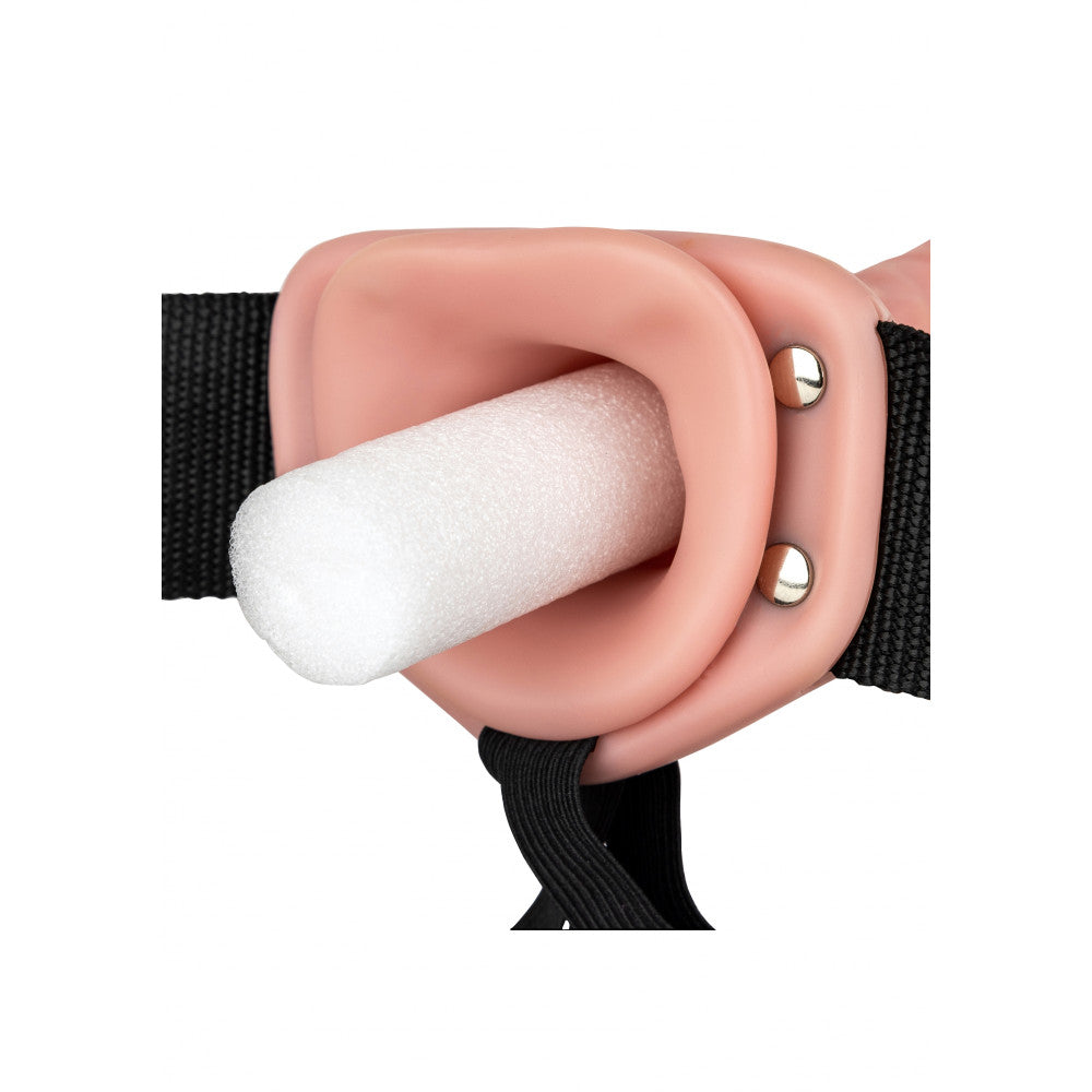 Real Rock 8" Adjustable Strap-On Realistic Dildo