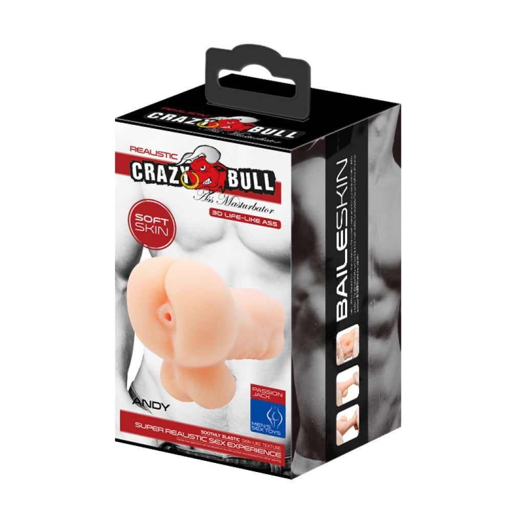 Realistic Anus Masturbator with Testicles Andy